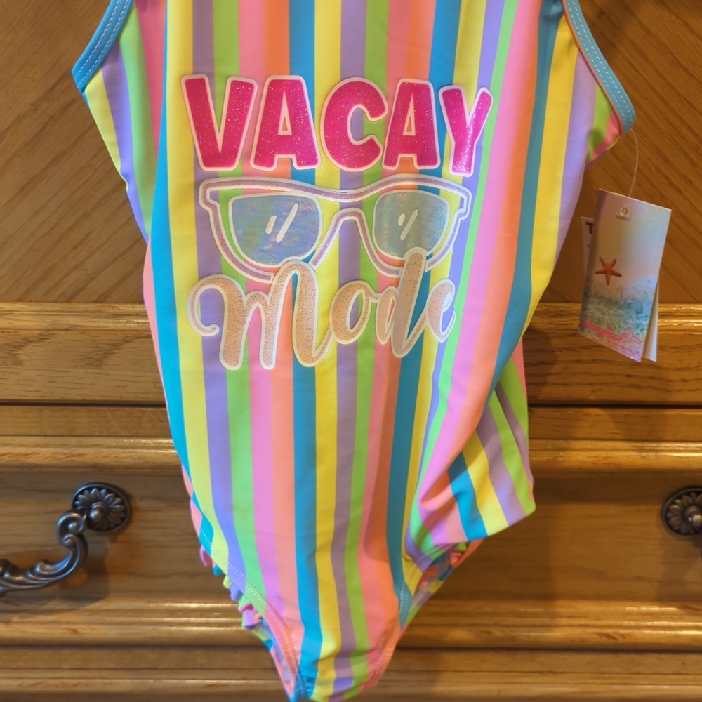 Girls one piece bathing suit